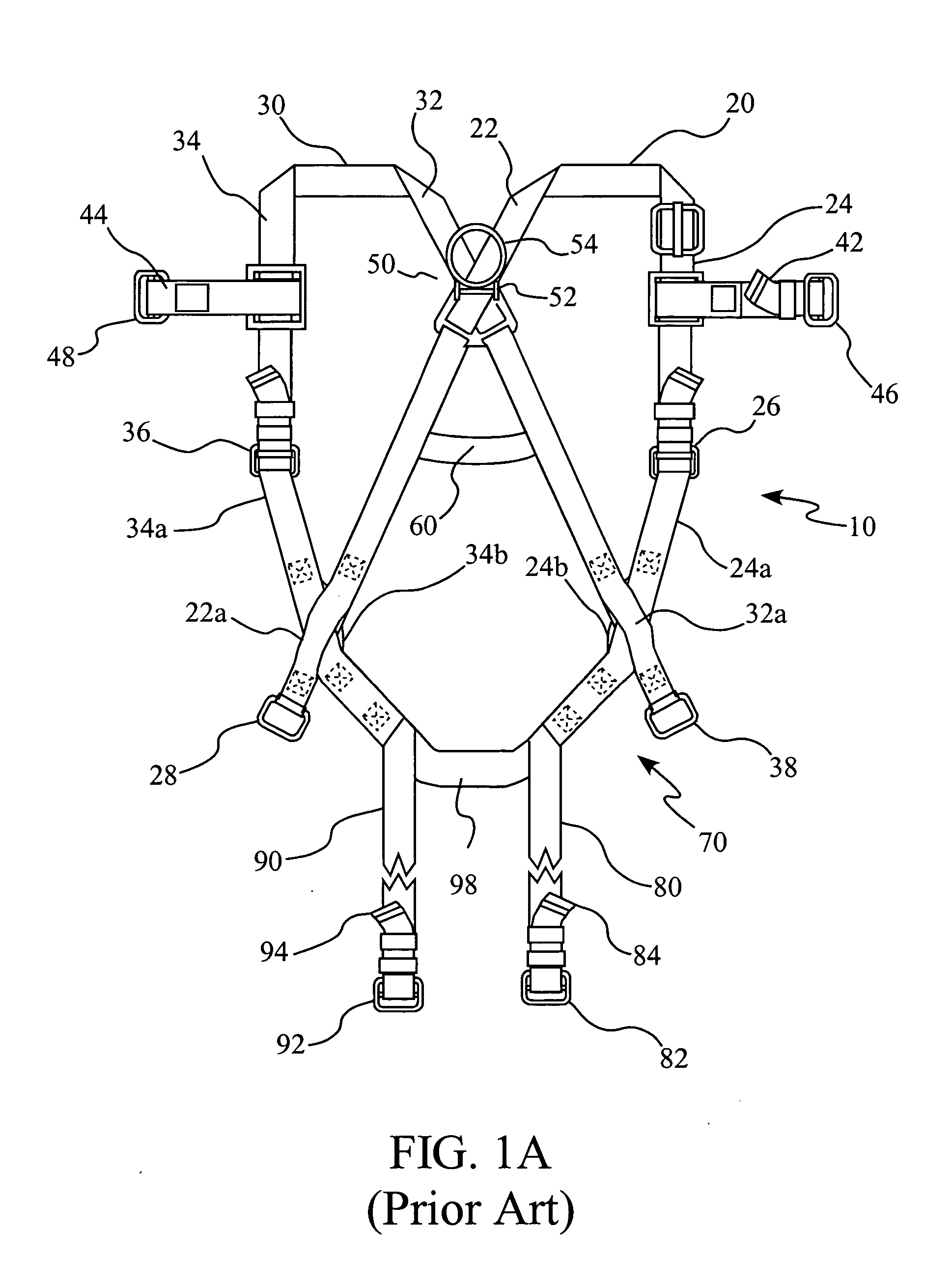 Footholds for fall protection devices