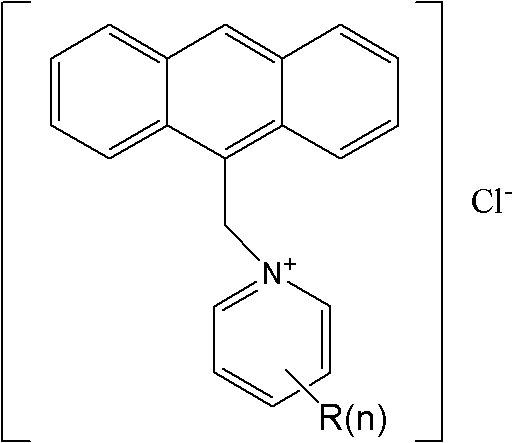 Application of pyridines compound as bactericide