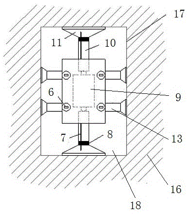 In-situ tester for horizontal resistance coefficient of deep formation