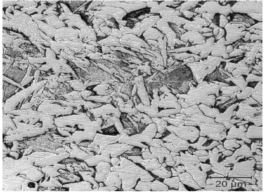 Method for controlling widmannstatten structure in upgrade of C-Mn steel