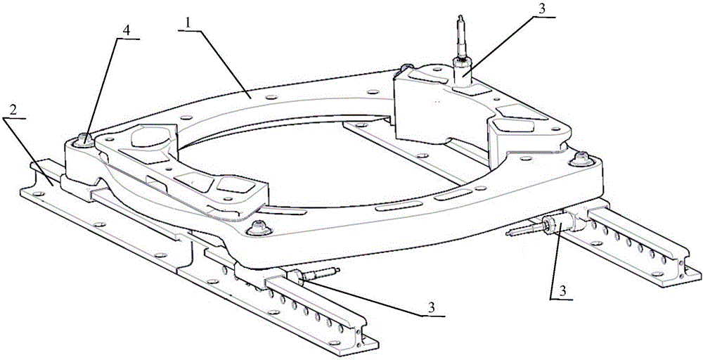 Universally and flexibly installed multi-position adjusting mechanism