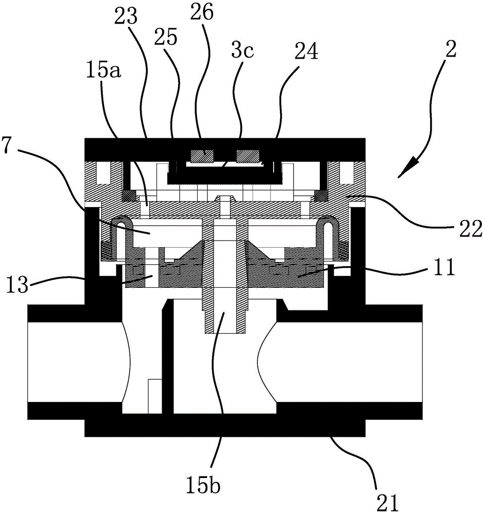 Intelligent gear-shifting top-spray shower head