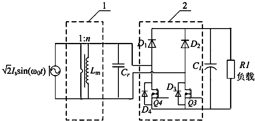 Device and method for obtaining electric energy through current transformer made of composite magnetic core materials