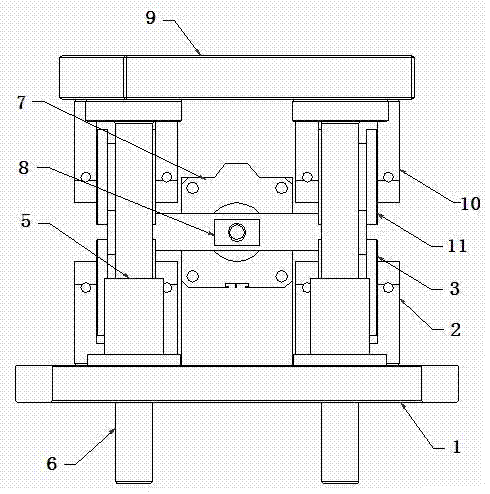 Large-load liftable workbench