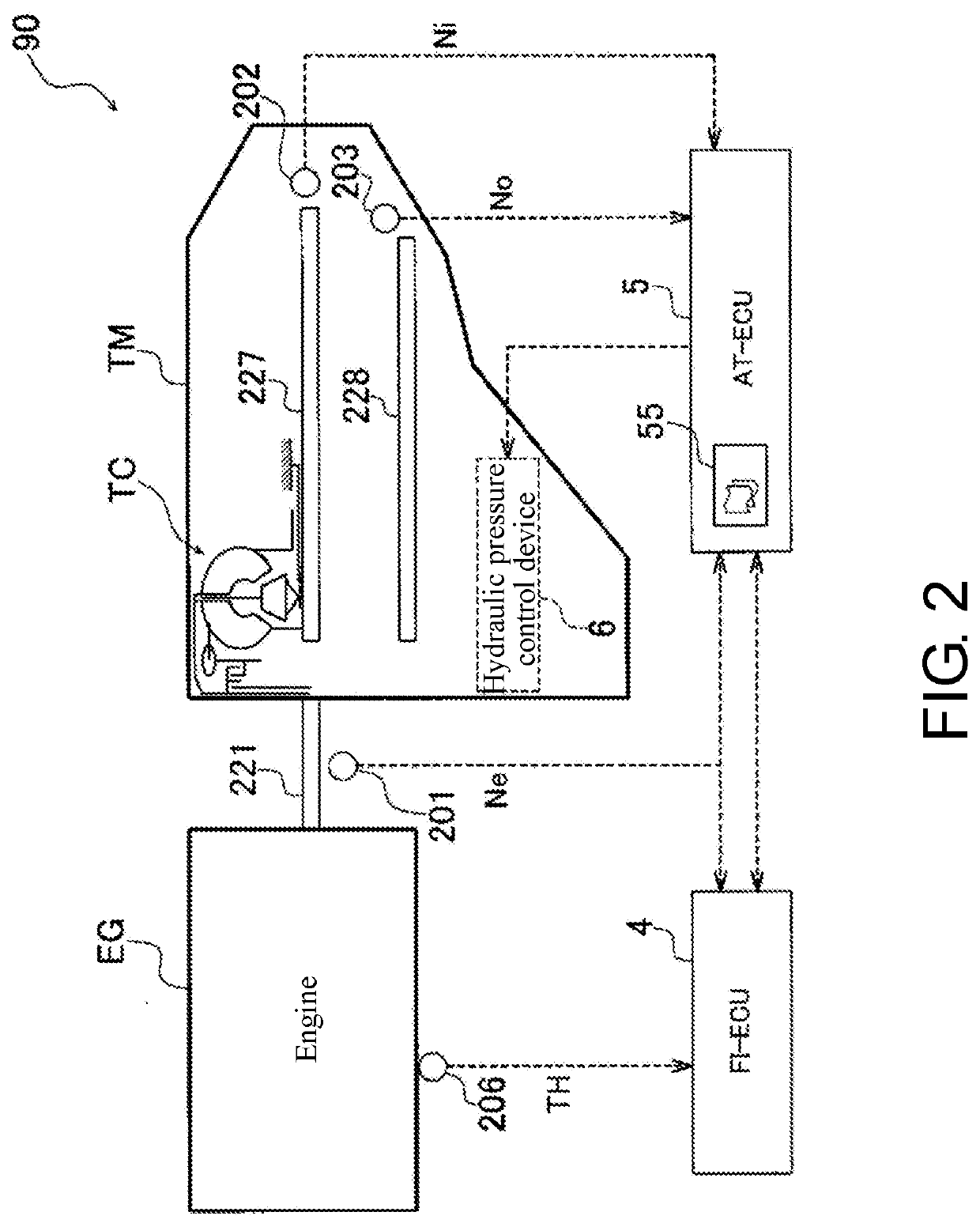 Control device for vehicle