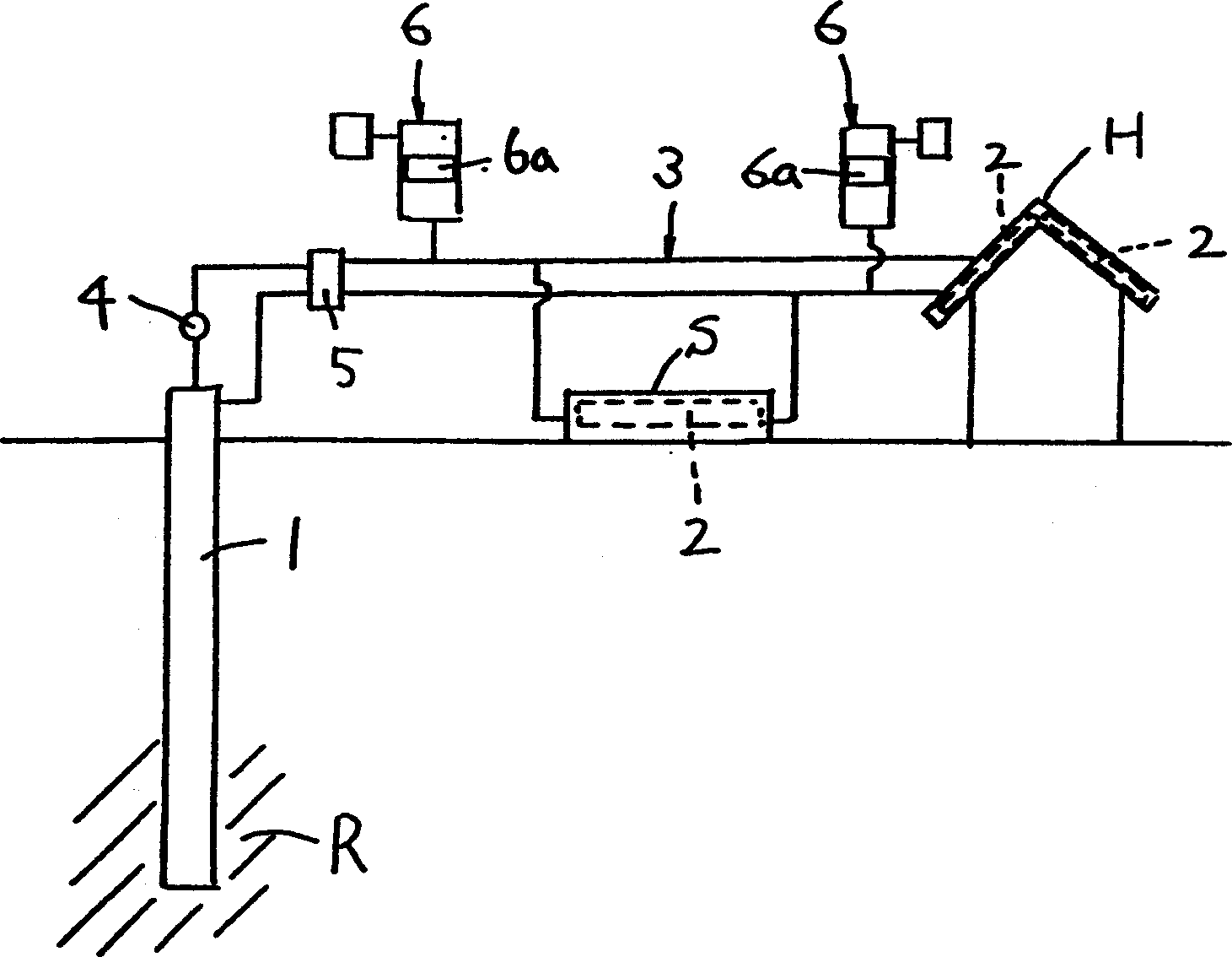 Heat storage type thawing device