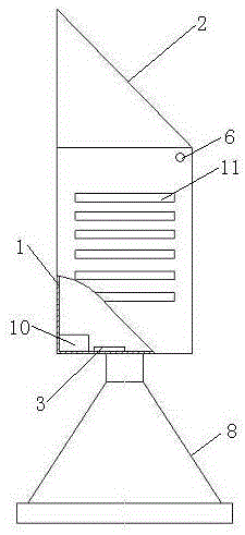 Sound-light alarm device