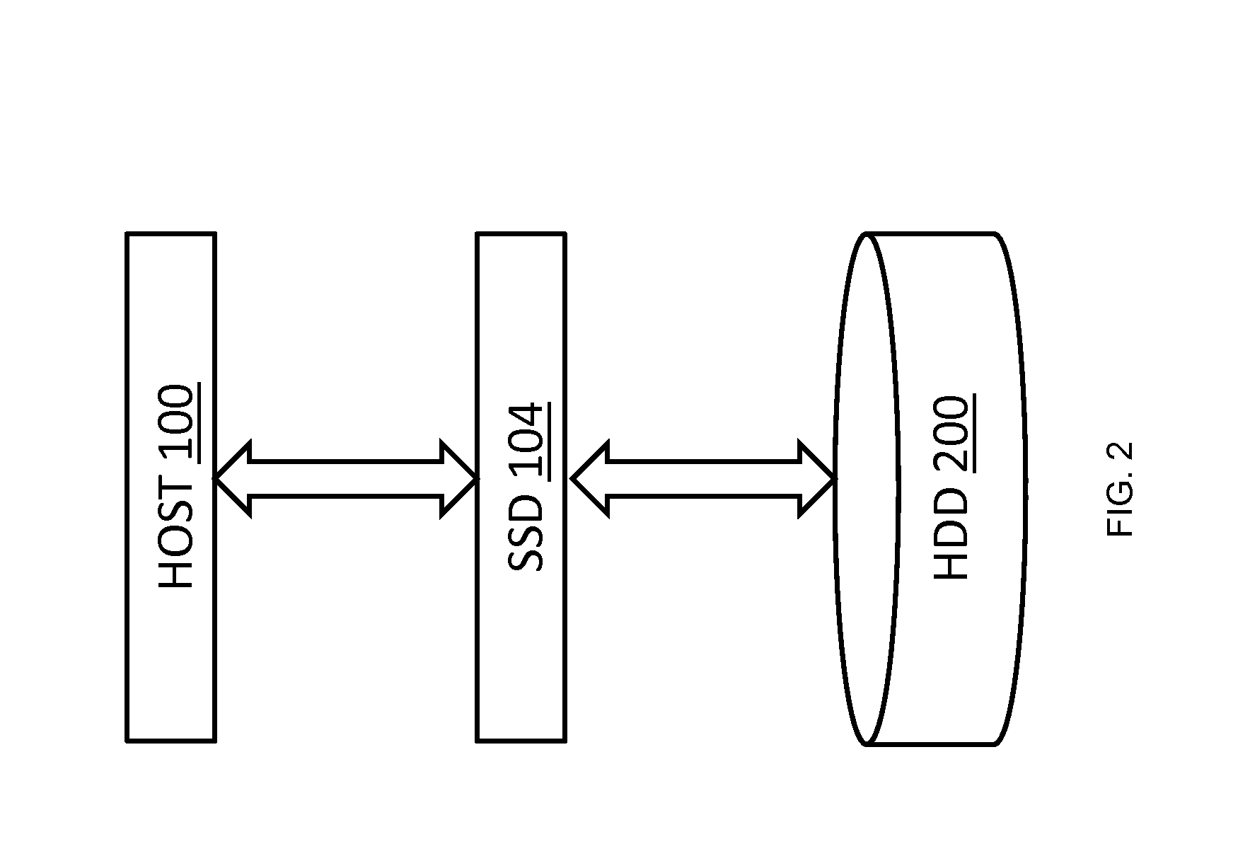 Content locality-based caching in a data storage system