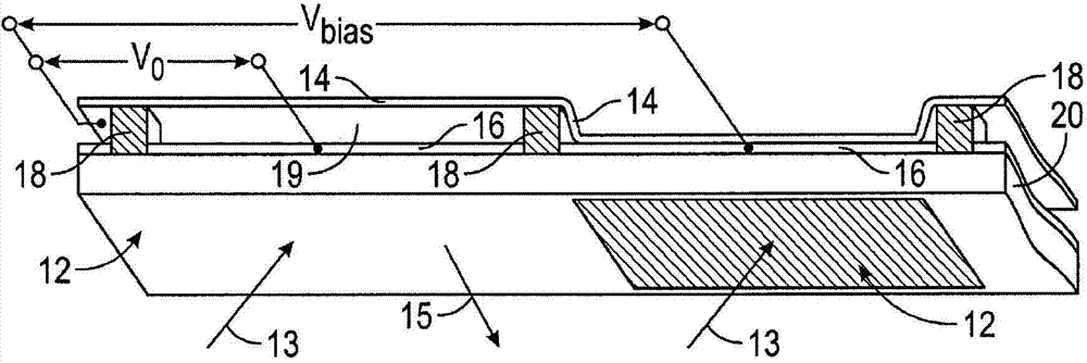 Backplate electrode sensor