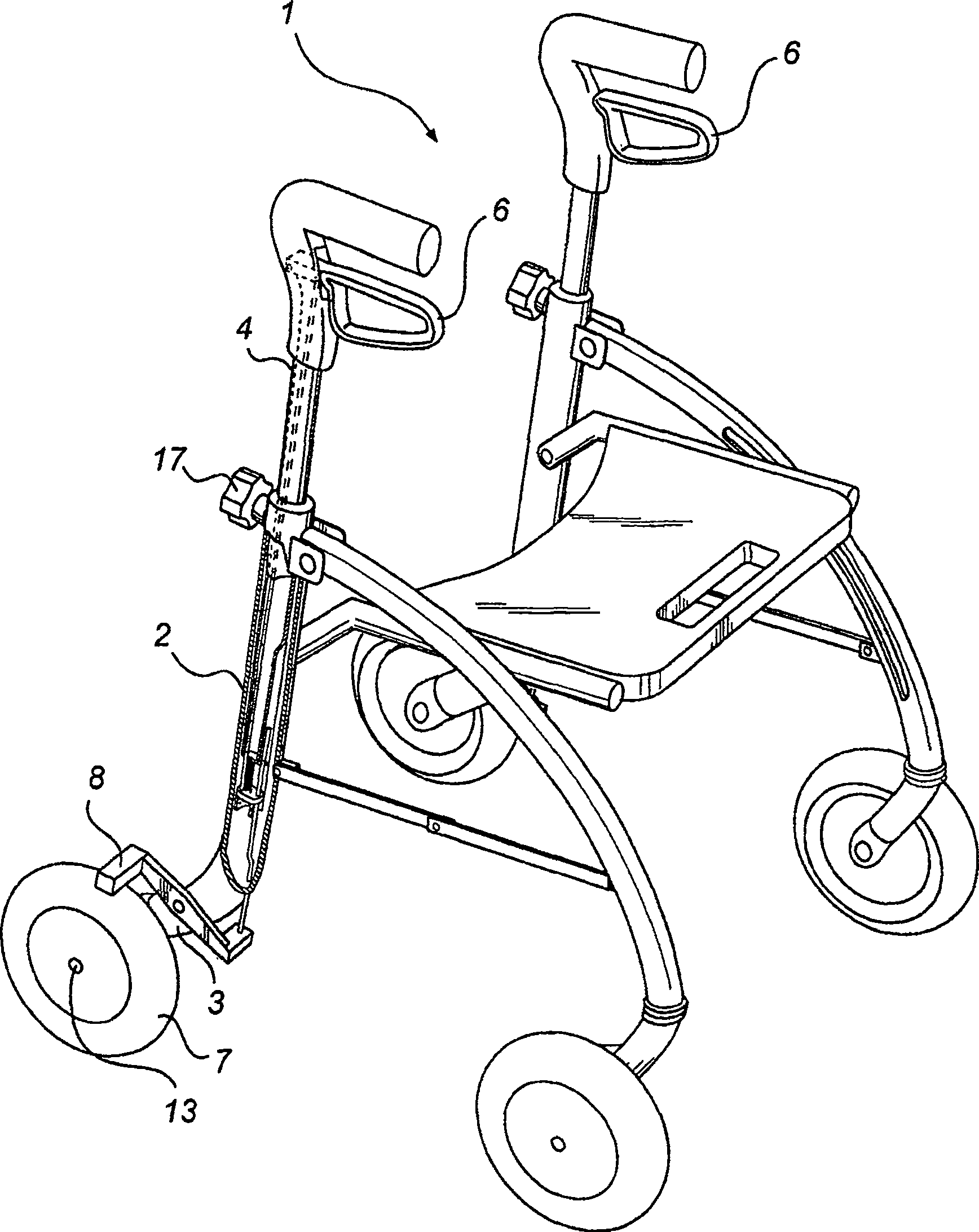 A walker device