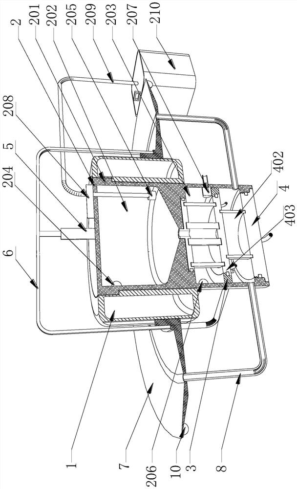 Water surface floating oil extraction device for municipal water conservancy project and use method of water surface floating oil extraction device