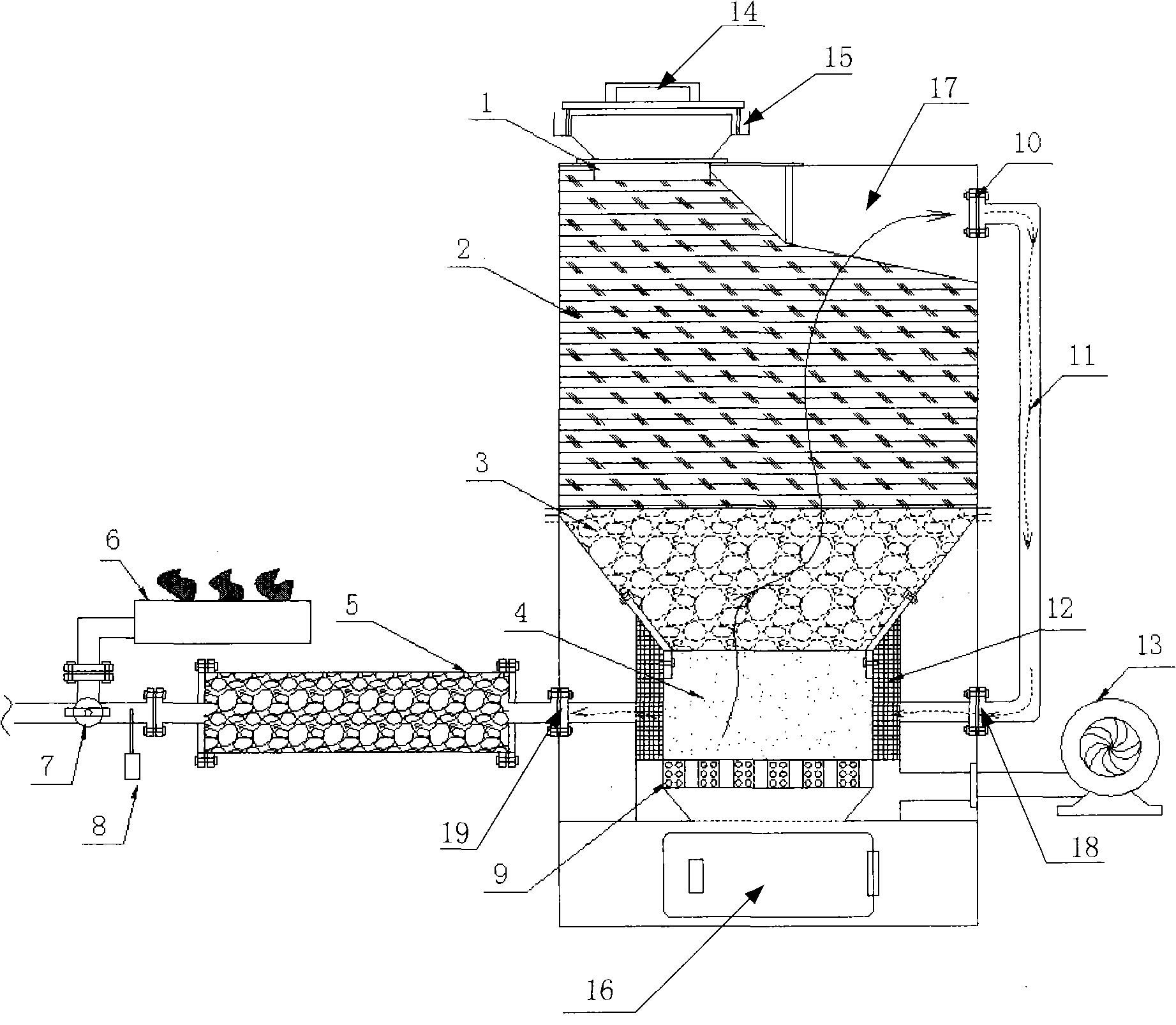 Biomass gasification method and biomass gasification furnace