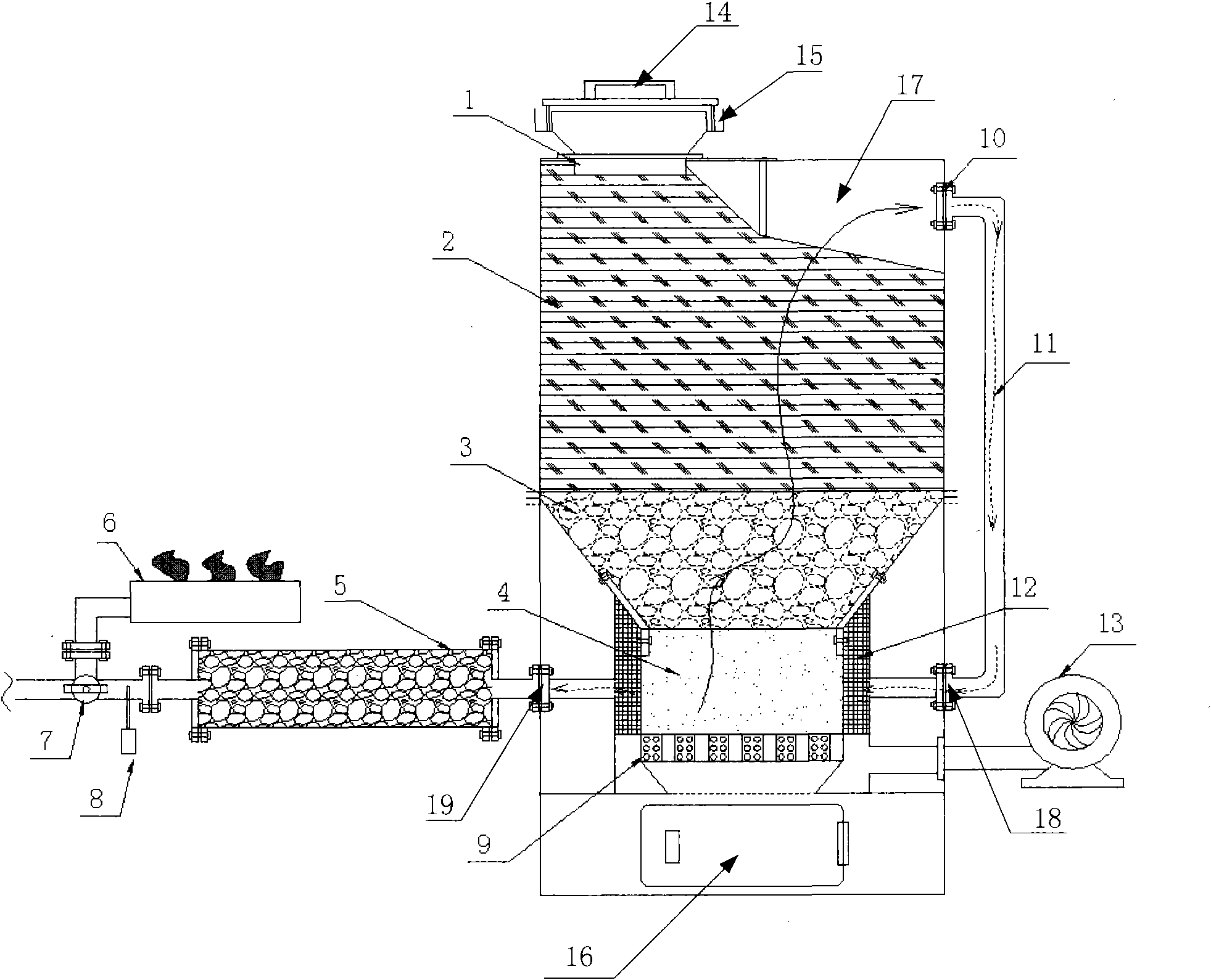 Biomass gasification method and biomass gasification furnace