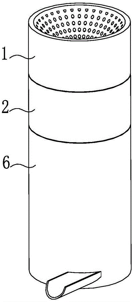 Filtering and sterilization device for sesame oil after cold pressing