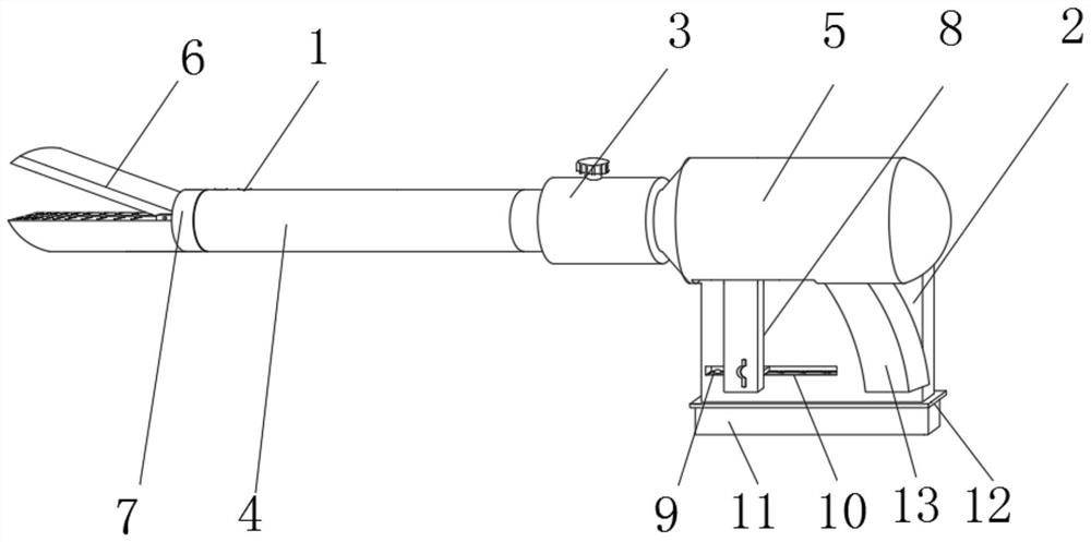 Endoscope cutting anastomat