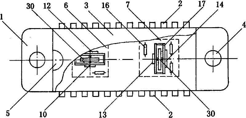 Plug-in horizontal state sensor