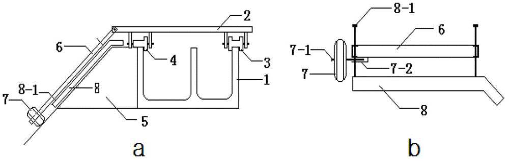 Pouring machine and pouring method for concrete of road shoulder on high-speed railroad bed section