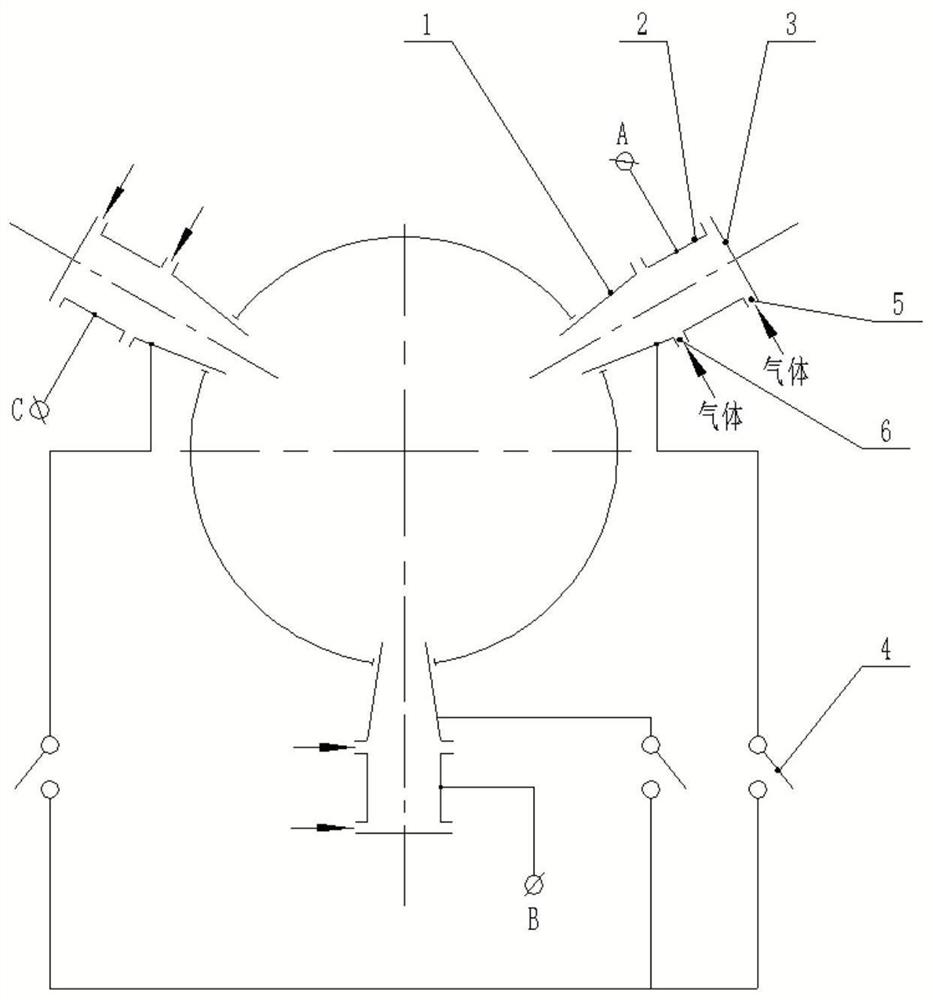 A three-phase alternating current transferred arc plasma heating and melting method and system