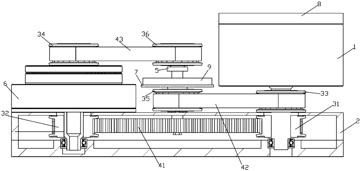 Parallel type all-in-one machine for robot joints