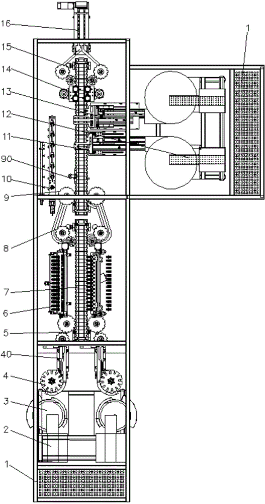 A linear eye drop bottle washing, filling, stoppering and capping integrated machine and method