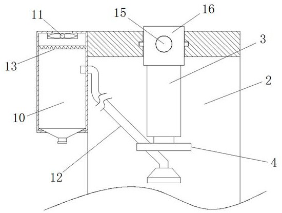 Polishing and drilling integrated equipment for machine parts