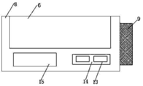 Control panel for refrigeration equipment