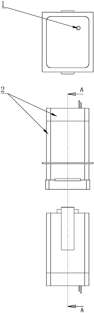 Charging gun type connection-peg for electric automobile