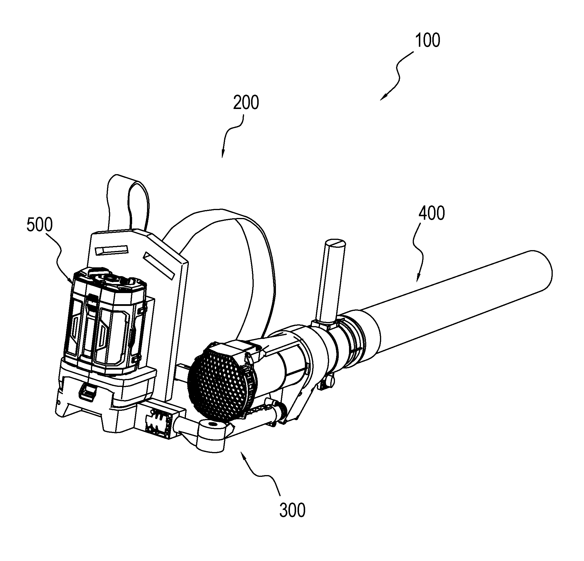 Back-mounted power tool systems and methods of use