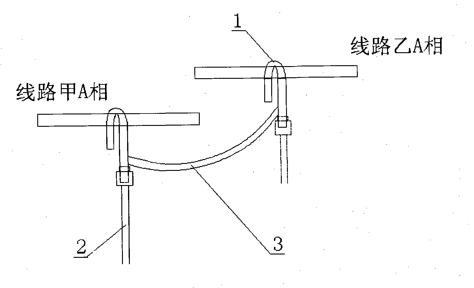 New line bridging method and special bridging line