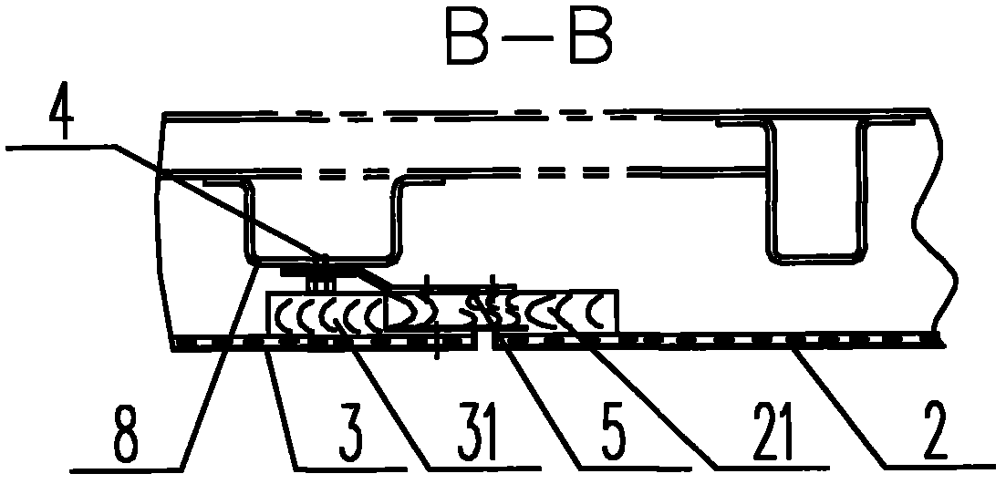 Method for installing modular side wall of railway passenger car