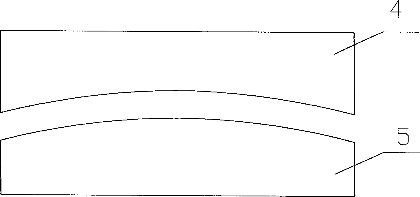 Manufacturing method of double-layer bamboo surface window shutter