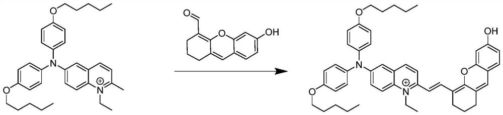 An organic material capable of absorbing near-infrared light and its preparation method and application