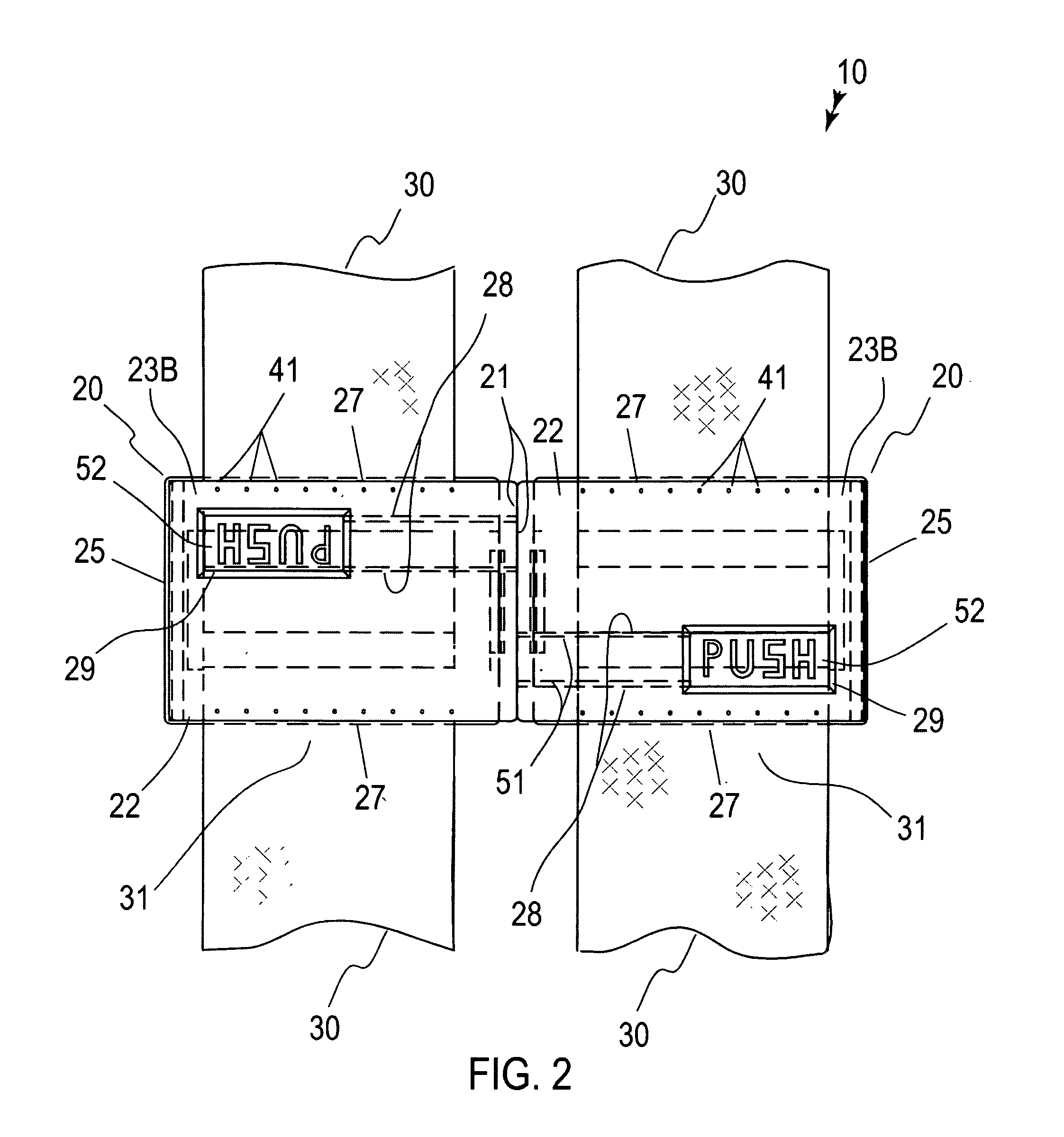 Child-proof lock assembly