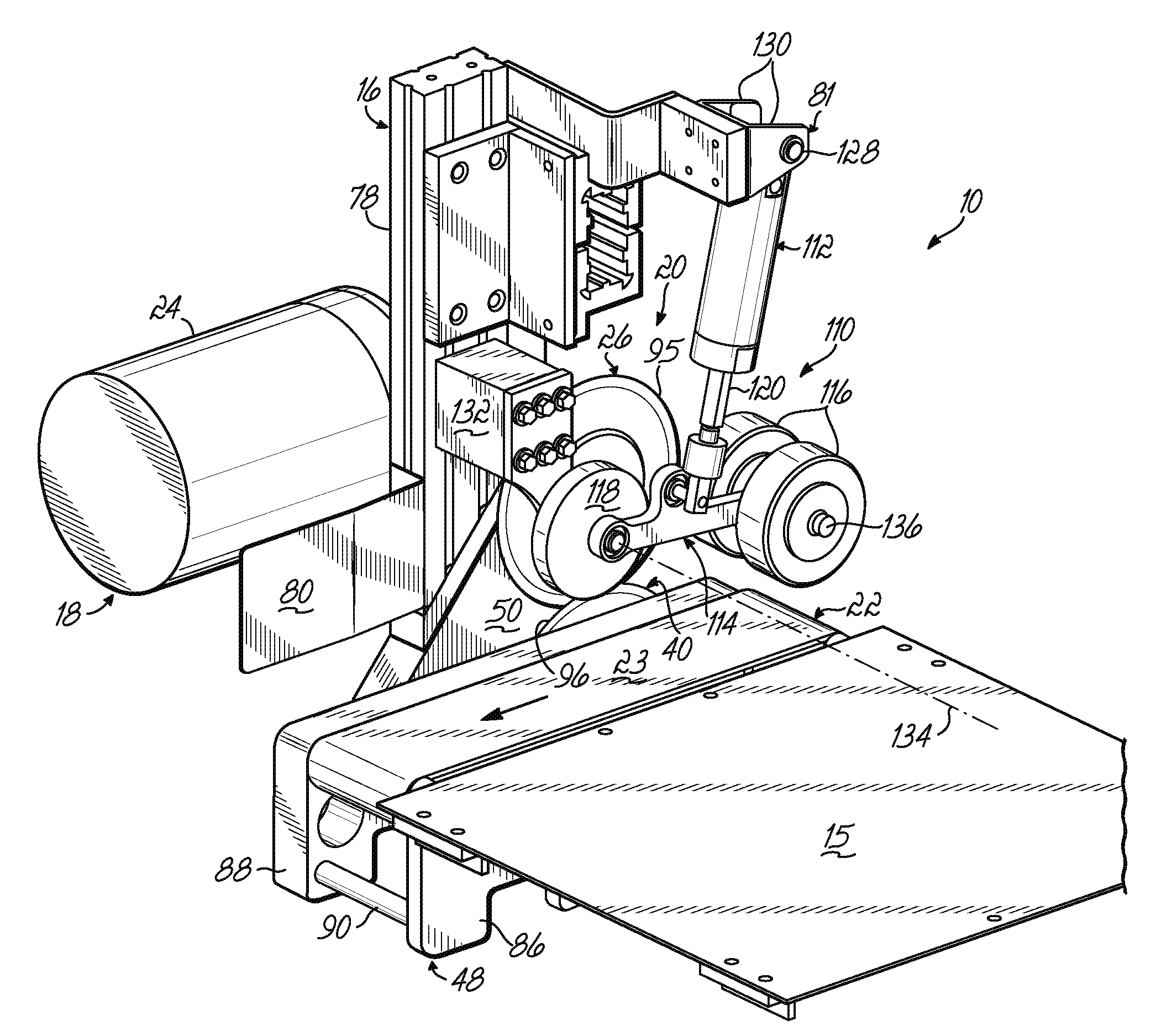 Soft Goods Slitter and Feed System for Quilting