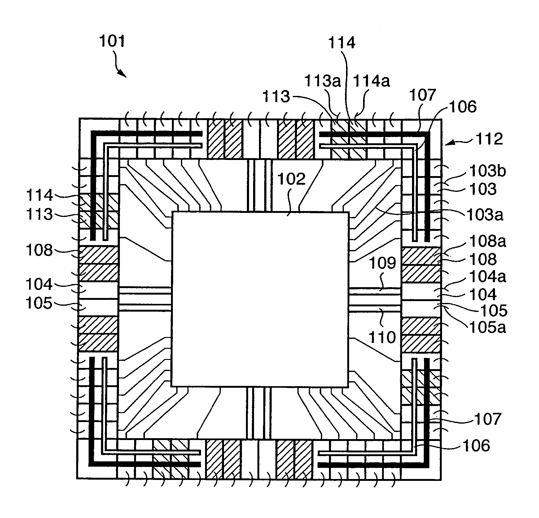 Semiconductor device with noise control