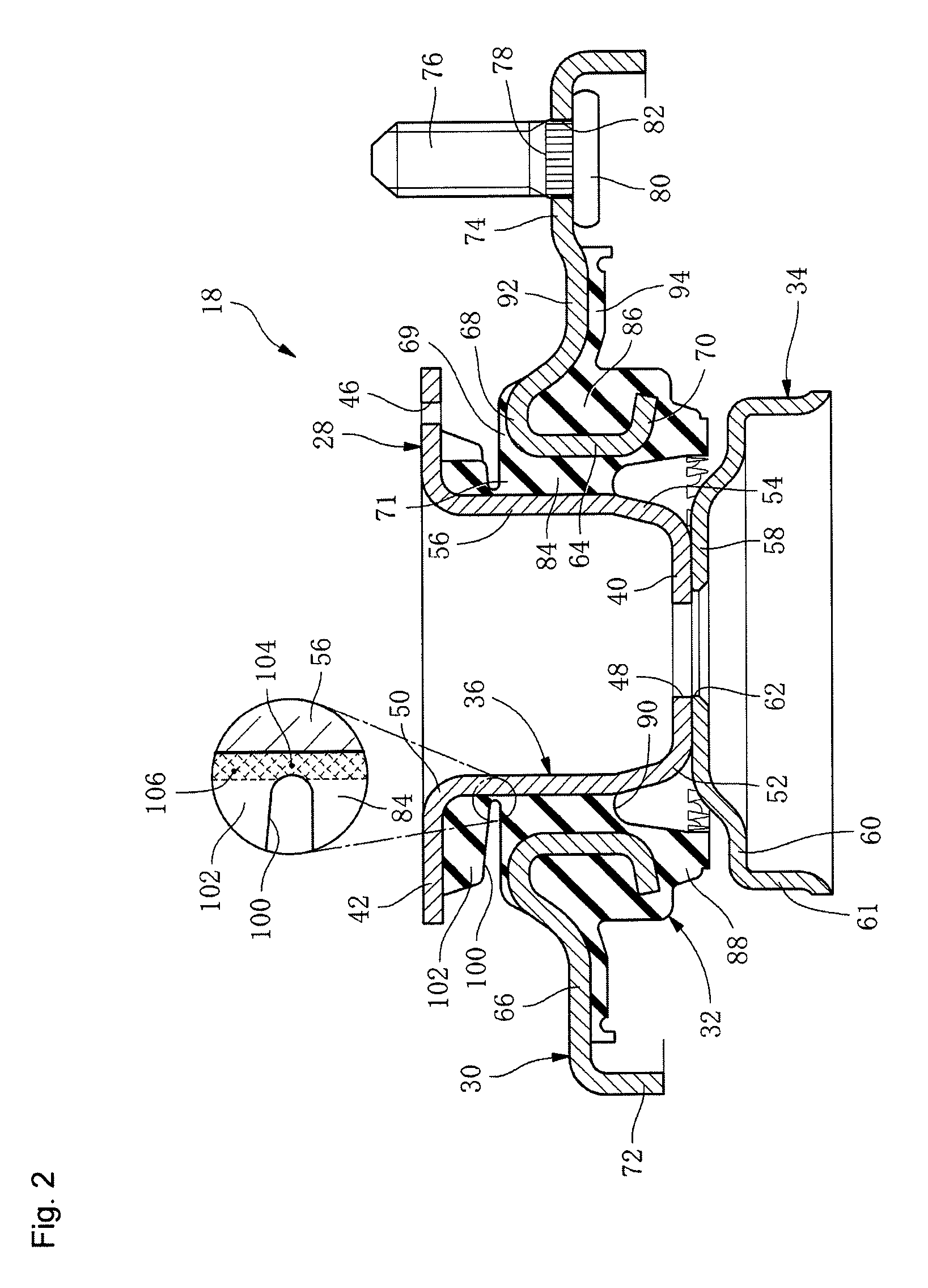 Manufacturing method for upper support and upper support