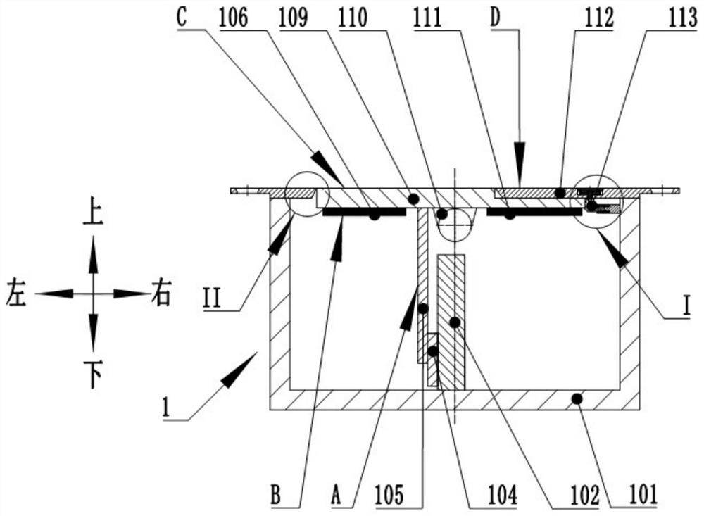 Turning plate type hidden door stopper for auxiliary heat dissipation of switch cabinet