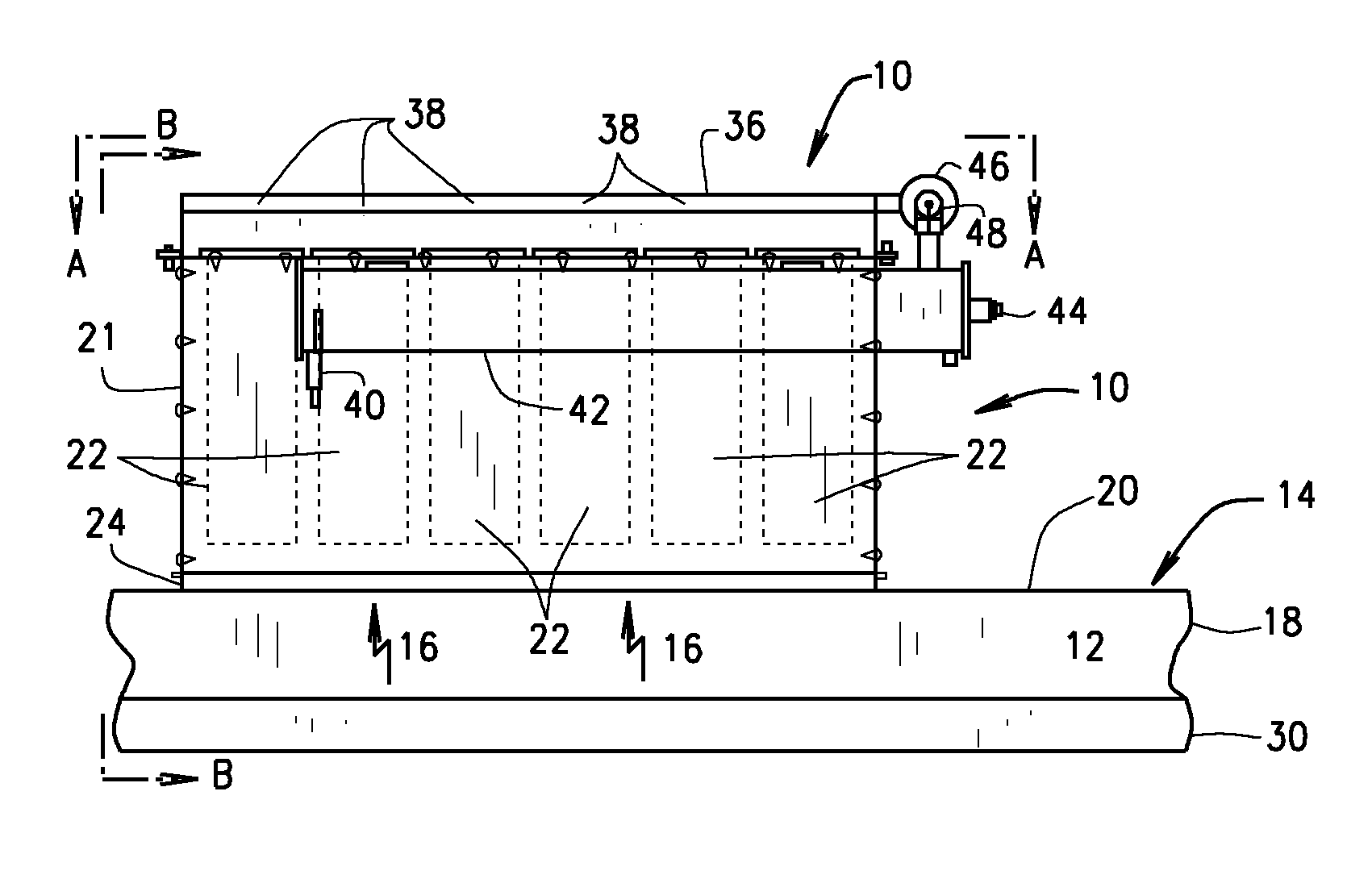 Methods and apparatus for air conveyor dust emission control