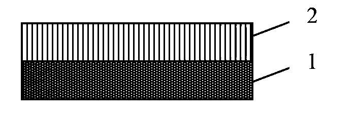 Combined electrode for flow battery and flow energy storage battery