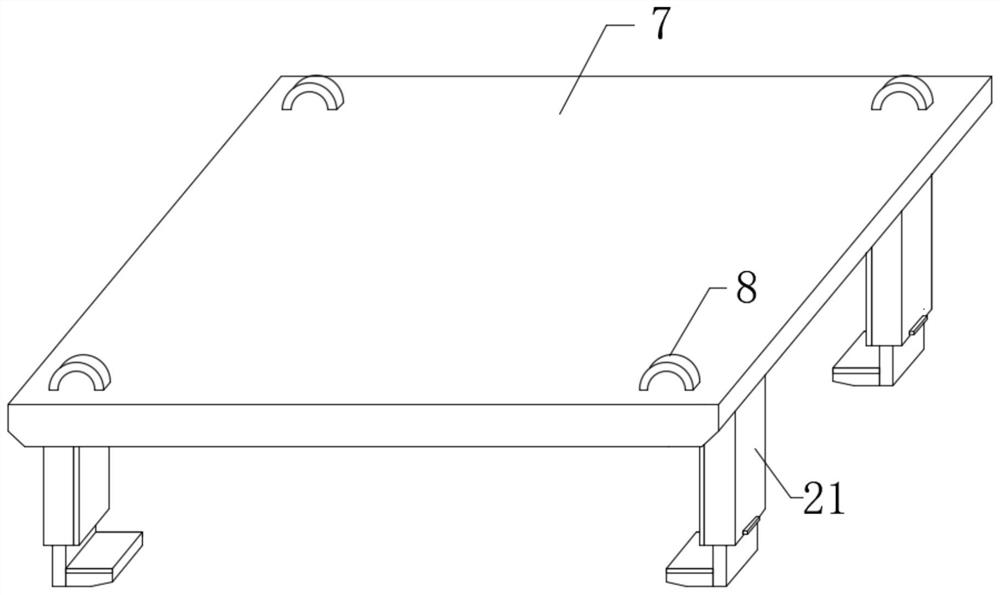 Portal frame for transferring heavy cargo box