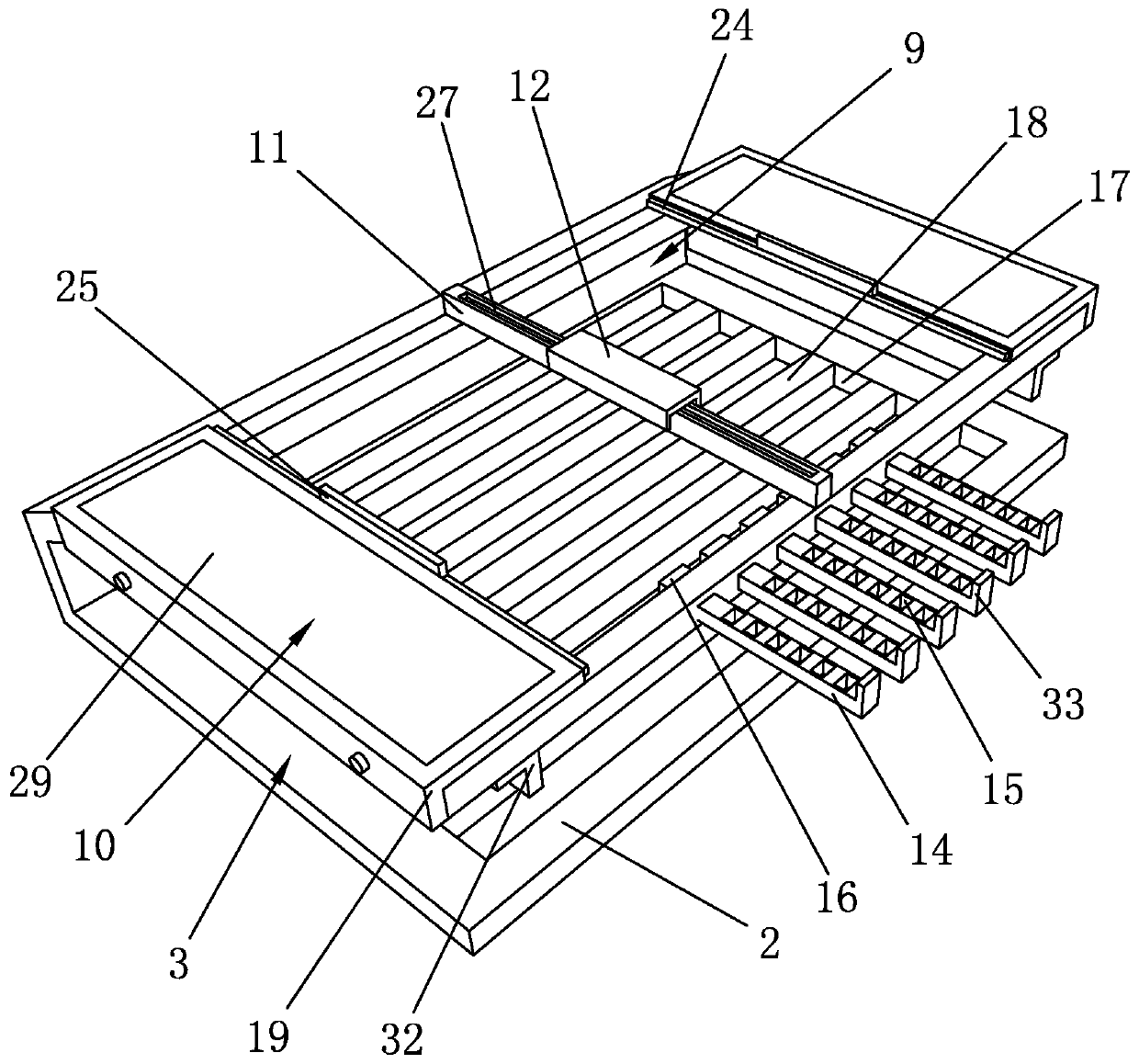 Data terminal collecting device for campus intelligent community management and mounting method thereof