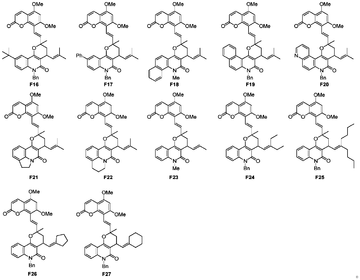 Toddacoumalone compound or pharmaceutically acceptable salt and preparation method and application thereof