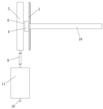 Biliary tract drainage seepage collecting device capable of reducing skin injury