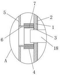 Biliary tract drainage seepage collecting device capable of reducing skin injury