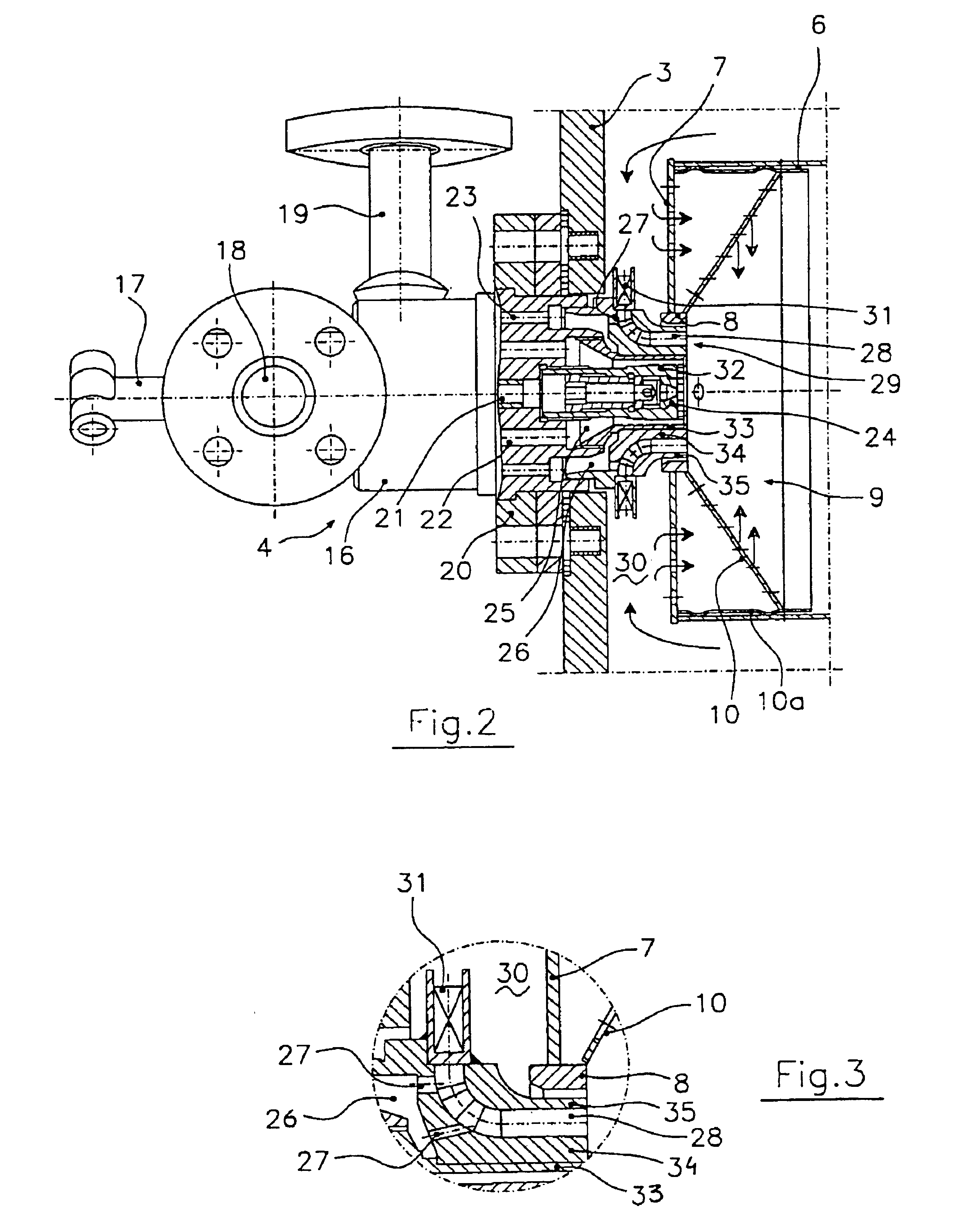 Low NOx emission diffusion flame combustor for gas turbines