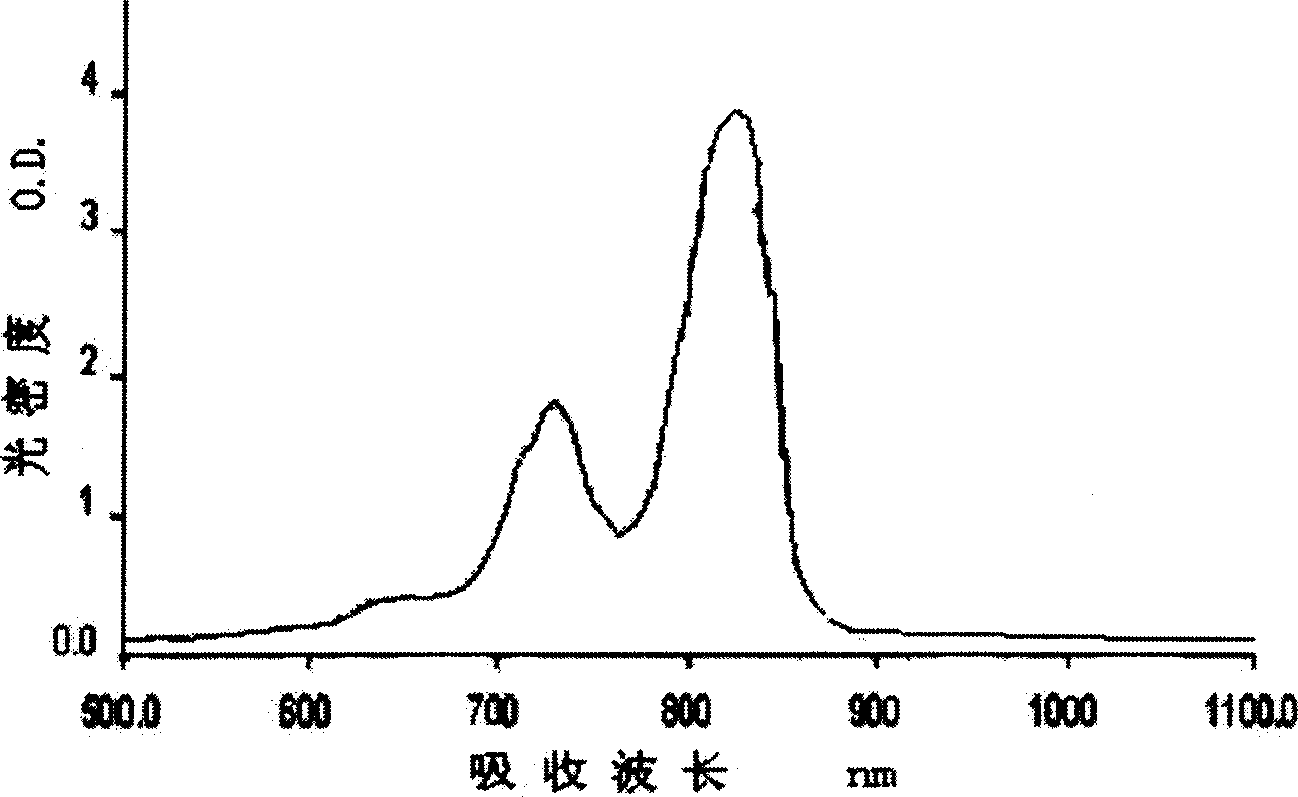 Novel indolenium squaraine cyanine dye containing quinazolinone structure