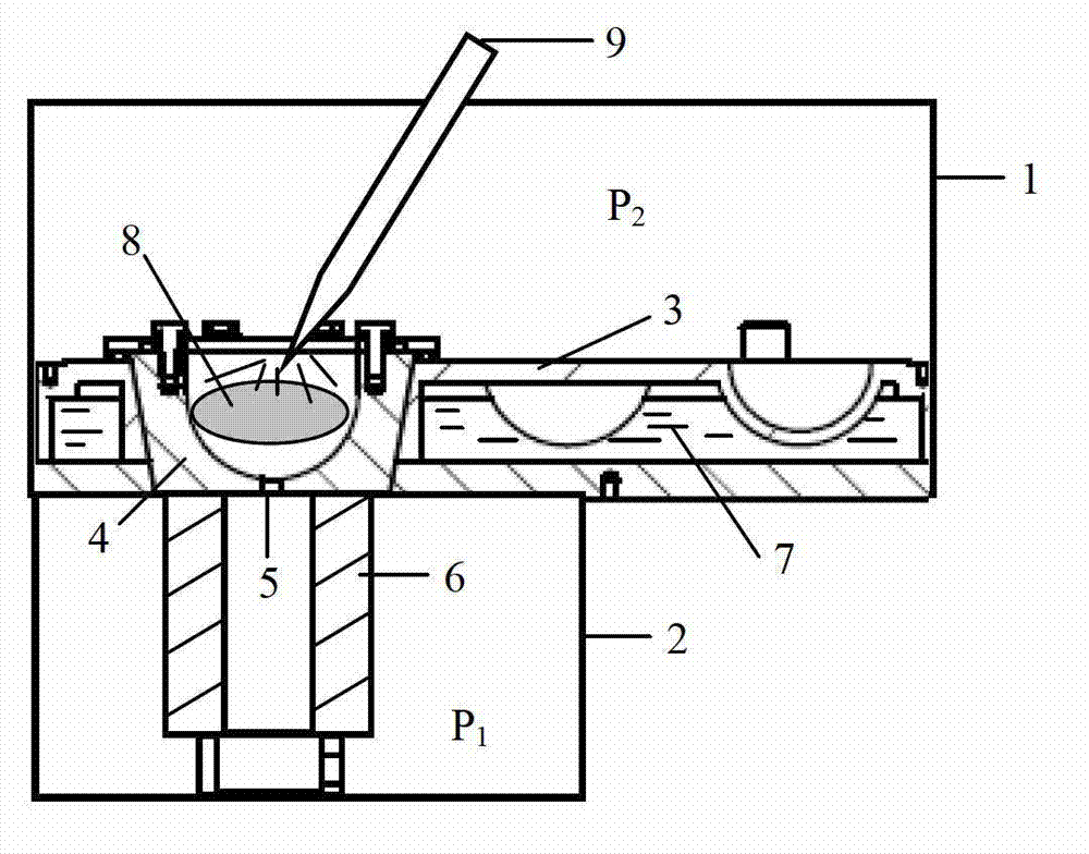 Vacuum suction casting equipment and method of high-activity, high-purity and high-melting-point alloy