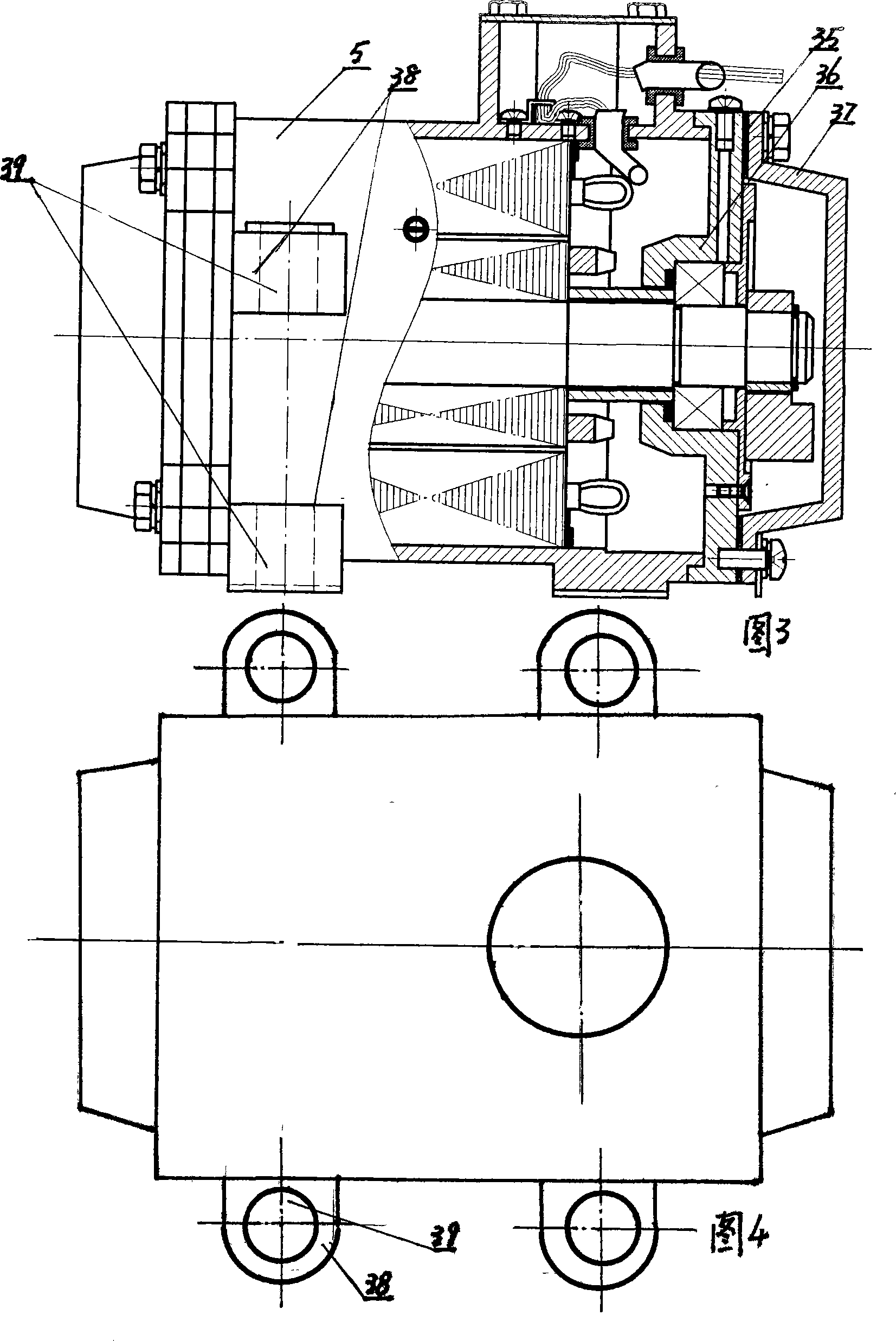 High speed railway slab vibration source device