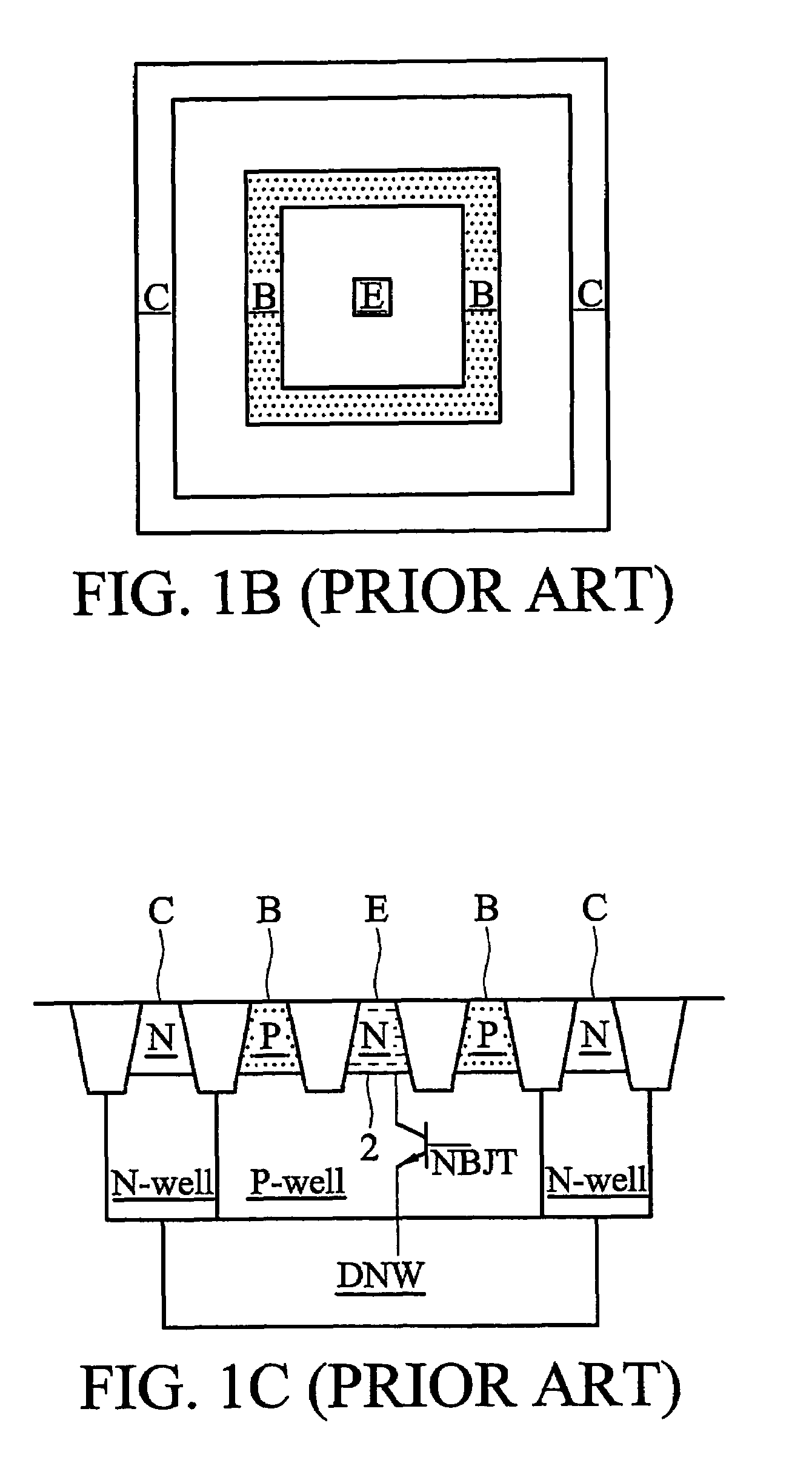 High-gain vertex lateral bipolar junction transistor