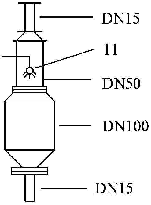 Multi-parameter adjustable spray flow experimental system